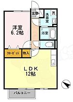 滋賀県栗東市目川（賃貸アパート1LDK・1階・43.89㎡） その2