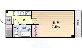 滋賀県草津市野路東４丁目（賃貸マンション1K・3階・23.50㎡） その2