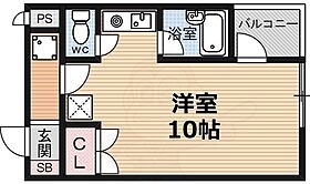 マリーブ1843 301 ｜ 滋賀県草津市野路東４丁目（賃貸マンション1R・3階・22.68㎡） その2