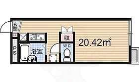 レオパレス21Line  ｜ 滋賀県草津市追分３丁目（賃貸アパート1K・1階・20.42㎡） その2