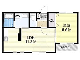 ノイオウミ  ｜ 滋賀県守山市小島町（賃貸マンション1LDK・2階・40.49㎡） その2