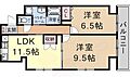 カルテットコボリD棟4階5.9万円