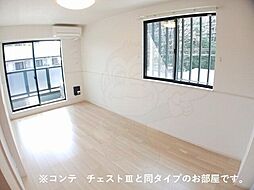 ラクーン守山 2階1LDKの室内