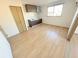 ウォグノォつきのわ 2階1LDKのリビング/ダイニング