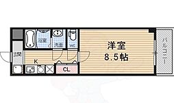 ガーデンハイツヤマキ 1Kの間取図画像