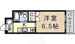 シャルムヤマモト 1Kの間取図画像