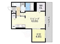 ステラ 1LDKの間取図画像