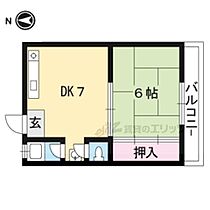 京都府京都市山科区音羽西林（賃貸マンション1DK・4階・30.70㎡） その2