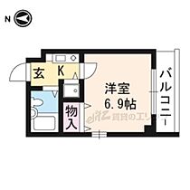 エルシティ四ノ宮 402 ｜ 京都府京都市山科区四ノ宮泓（賃貸マンション1K・4階・19.25㎡） その2