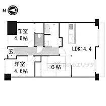 ライオンズマンション淀城公園  ｜ 京都府京都市伏見区淀木津町（賃貸マンション3LDK・2階・64.49㎡） その2