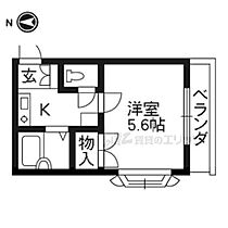 京都府京都市伏見区深草直違橋南1丁目（賃貸アパート1K・2階・18.93㎡） その2