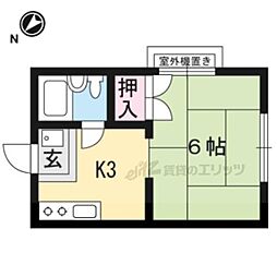 🉐敷金礼金0円！🉐京阪京津線 四宮駅 徒歩4分