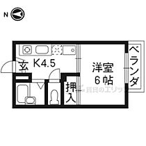 フォーブル吉田 103 ｜ 京都府京都市伏見区御駕籠町（賃貸アパート1K・1階・21.00㎡） その2