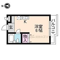 京都府京都市山科区東野八反畑町（賃貸マンション1R・2階・15.51㎡） その2