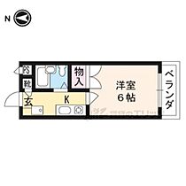 さわらびマンション 307 ｜ 京都府京都市伏見区下鳥羽芹川町（賃貸マンション1K・3階・20.43㎡） その2