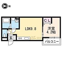 シェリール 302 ｜ 京都府京都市山科区西野今屋敷町（賃貸アパート1LDK・3階・31.31㎡） その2