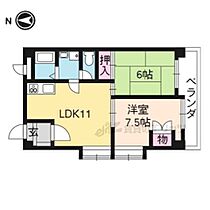 京都府京都市伏見区下鳥羽南柳長町（賃貸マンション2LDK・2階・50.40㎡） その2