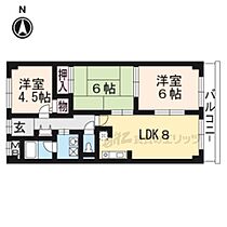 京都府京都市山科区竹鼻竹ノ街道町（賃貸マンション3LDK・3階・62.70㎡） その2