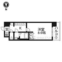 京都府京都市下京区油小路通五条下る中金仏町（賃貸マンション1K・2階・27.28㎡） その2