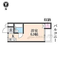 京都府京都市山科区音羽野田町（賃貸マンション1R・3階・17.82㎡） その2