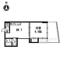 メゾン音羽 105 ｜ 京都府京都市山科区音羽乙出町（賃貸マンション1LDK・1階・31.36㎡） その2