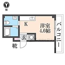 京都府京都市下京区本塩竈町（賃貸マンション1R・3階・13.37㎡） その2