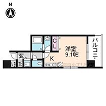 京都府京都市南区上鳥羽角田町（賃貸マンション1R・7階・27.37㎡） その2