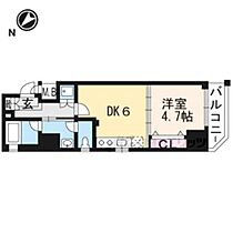 ベラジオ京都洛南II  ｜ 京都府京都市南区吉祥院九条町（賃貸マンション1DK・4階・31.06㎡） その2