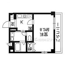 アンプルールフェール椋 208 ｜ 京都府宇治市槇島町南落合（賃貸マンション1K・2階・27.32㎡） その1