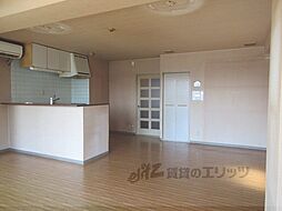 京都地下鉄東西線 椥辻駅 徒歩8分の賃貸マンション 3階2LDKのリビング/ダイニング