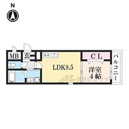 🉐敷金礼金0円！🉐ジーメゾン山科マニフィコ