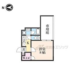 KLUGHEIT 1Kの間取図画像