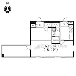 Ritz神田 1LDKの間取図画像