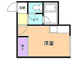 三栄ハイツ 1階/1-2