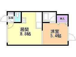 サンリバーハイツ 2階