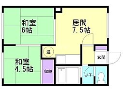 林マンション 1階