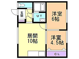 福士マンション A 2階