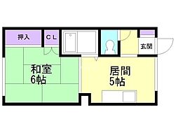 コーポはった 2階