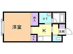 川沿グローリアス 1階/1-1