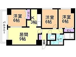 間取図画像 3LDK