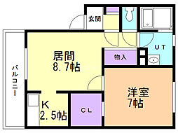ラピュタルーチェ 1階