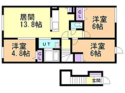 間取図画像 3LDK