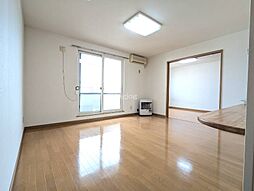 ほっとハイツＢ 201 2階2LDKのリビング/ダイニング