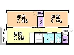 ハイツシャレード 1階