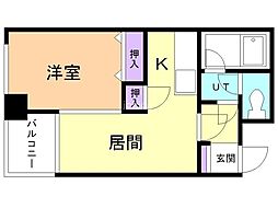 リヴィエ公園町 4階/4-C