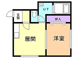 花月コーポII 1階/102