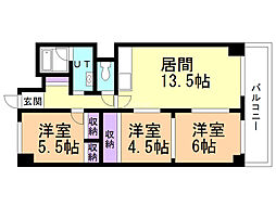 サンシティトキワ 4階/406