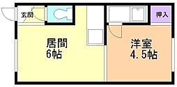 第1パークハイツ 2階/203