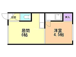 第2パークハイツ 2階/206
