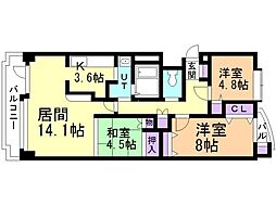 ロイヤルハイツ石北通 1階